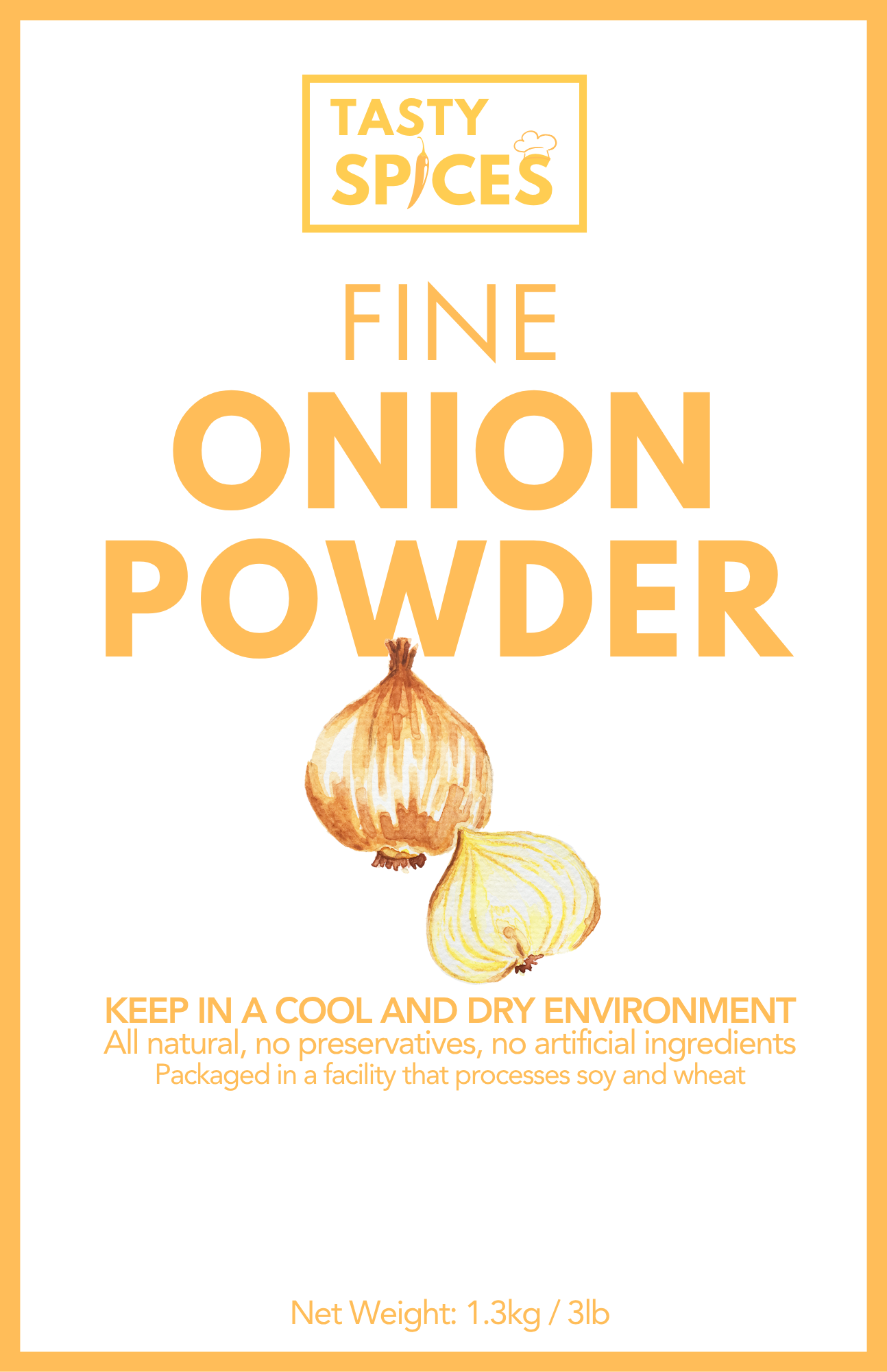 Onion Powder 3lb