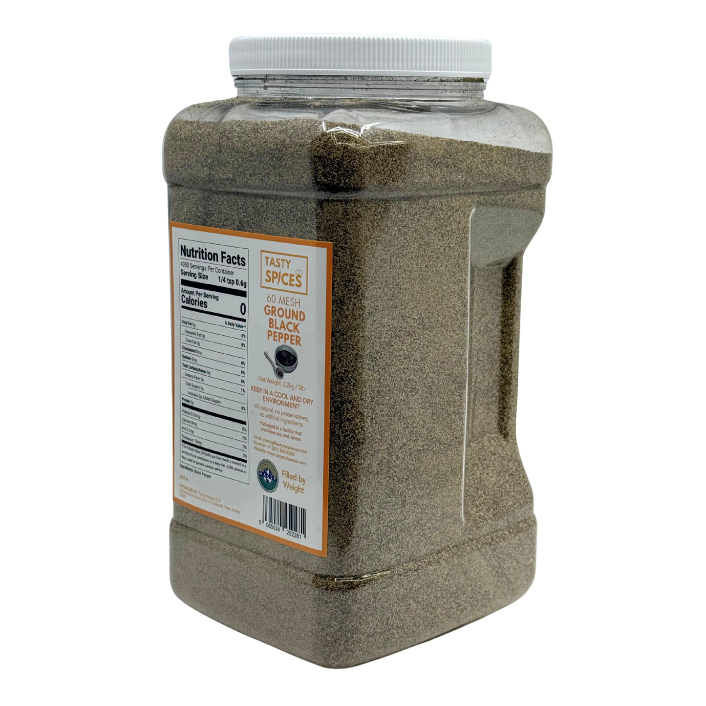 Black Ground Pepper 60 Mesh 4lb