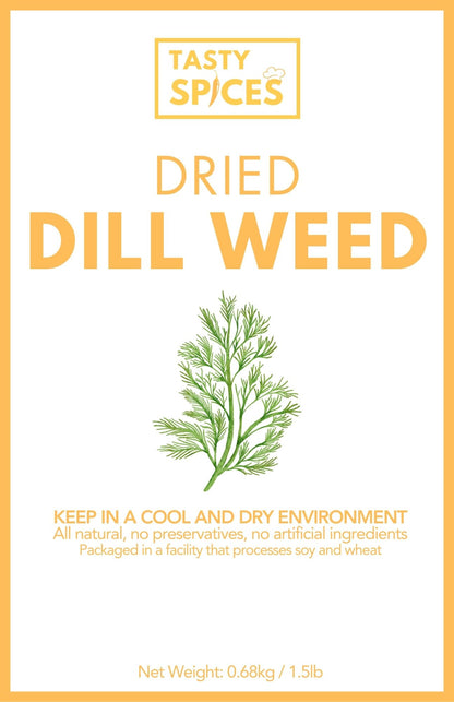Dill Weed Dried 1.5lb (680g)