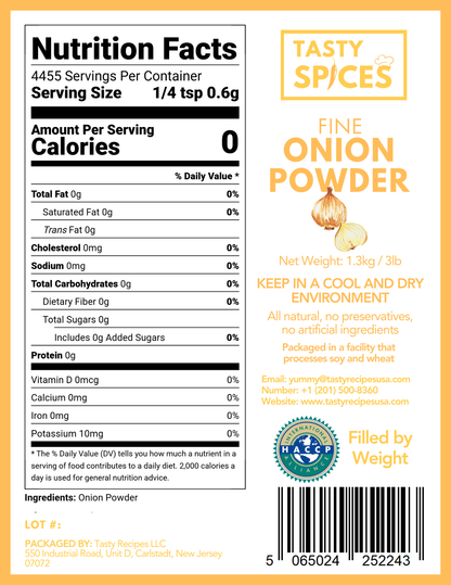 Onion Powder 3lb